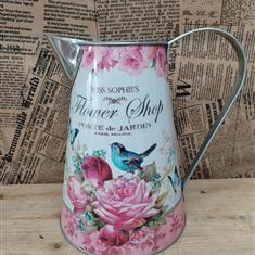 Pink Floral Jug